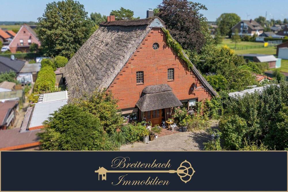 Thumbnail-Lemwerder - Altenesch . Charmantes Reetdachhaus mit viel Platz & schönem Garten