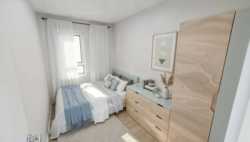 Thumbnail-EH40 mit QNG Plus - Heller Wohnkomfort mit Südbalkon - Kompakte Neubau 3-Zi-Wohnung mit Tiefgarage