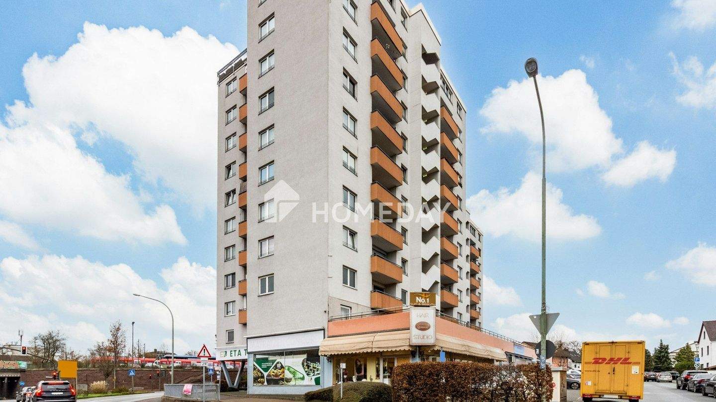 Thumbnail-Zentral gelegene 3-Zimmer-Wohnung mit Balkon, TG-Stellplatz und Aufzug in Hanau-Steinheim