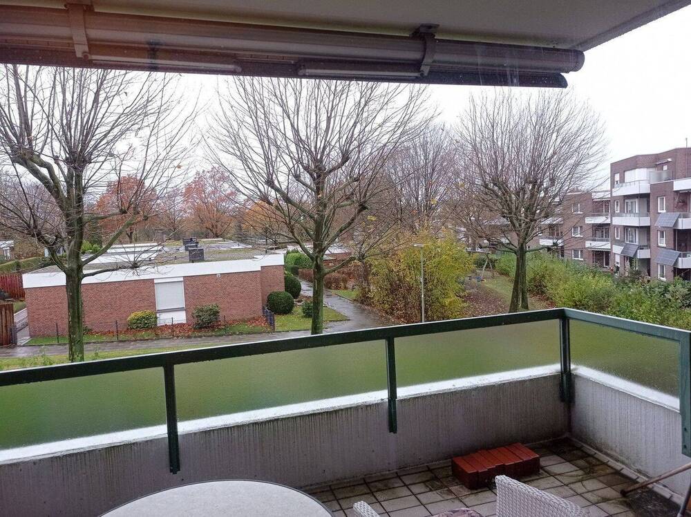 Blick vom großen Balkon