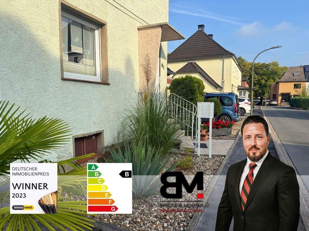 Thumbnail-+++Energieeffizienzklasse B - Zukunftssichere DHH in Dortmund-Wickede | Niedrige Energiekosten+++