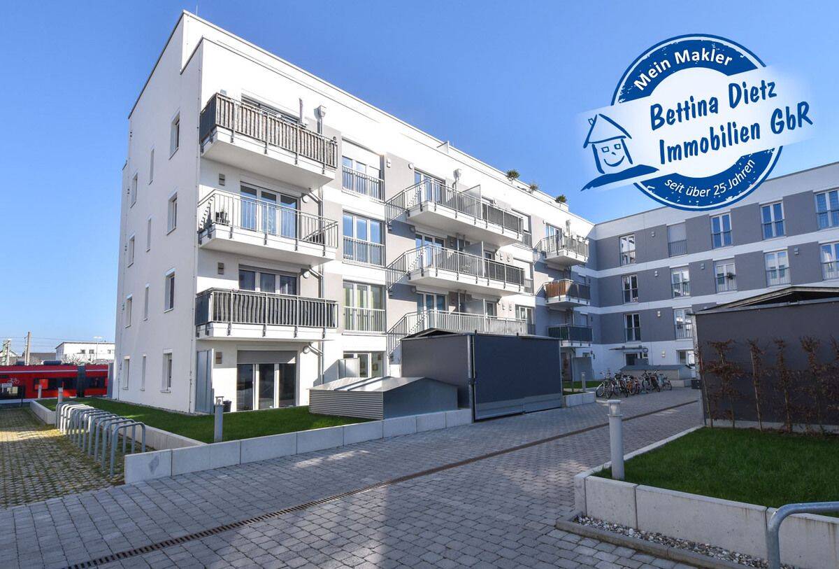 Thumbnail-DIETZ: Moderne und helle 2-Zimmerwohnung im EG! mit 1 TG-Stellplatz und Kellerraum!