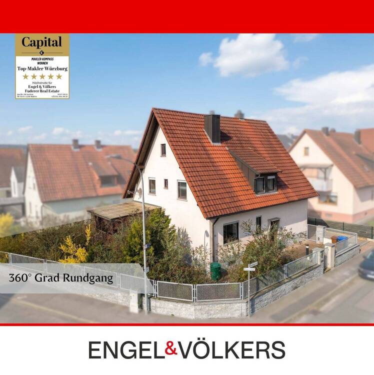 Thumbnail-Raum für Generationen - Zweifamilienhaus mit Charakter in Zellingen am Main.