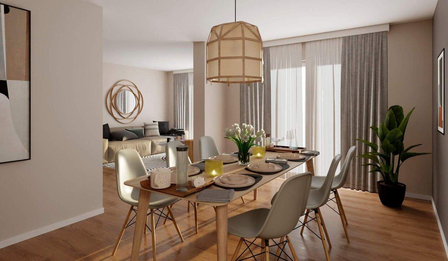 Thumbnail-Drei Zimmer mit Loggia in Südausrichtung und zwei Bädern