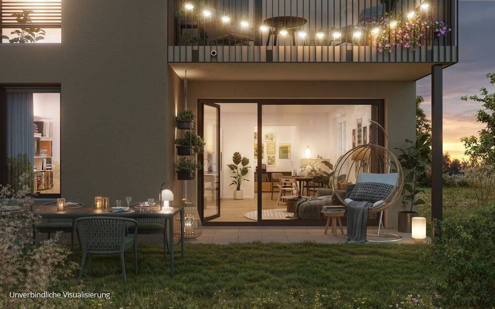 Thumbnail-Schöne 2-Zimmer-Wohnung mit ca. 57 m² samt Dusche und Terrasse