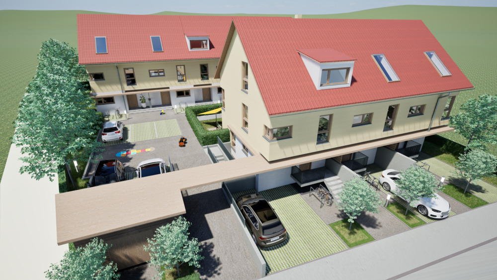 Thumbnail-Reihenendhaus (RH3) mit Garten & Stellplatz - großzügiges Wohnen auf 3 (Optional: 4) Etagen