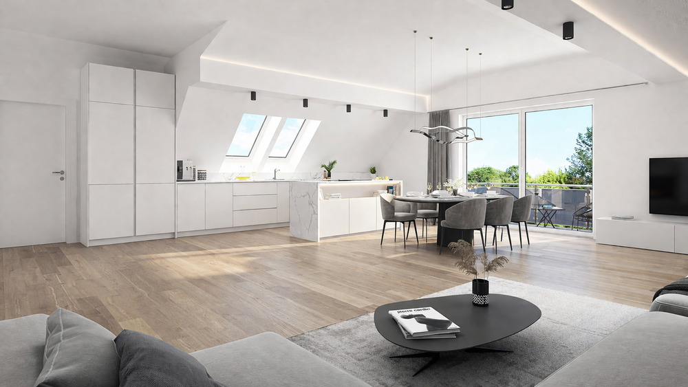 Thumbnail-Penthouse-Feeling im Märchenviertel: Exklusive Neubau-Dachgeschosswohnung