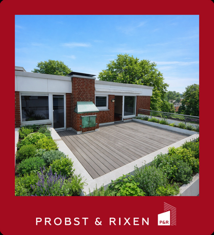 Thumbnail-Exklusive Wohnung mit großer Dachterrasse, Kamin und Sauna