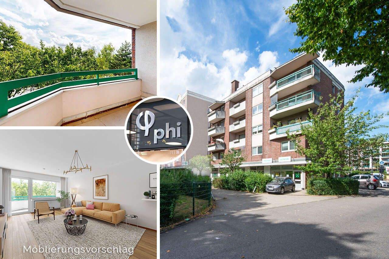 Thumbnail-PHI AACHEN - Moderne Wohnetage mit Balkon und Tiefgarage in zentraler Lage im Vaalserquartier!