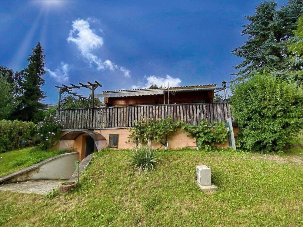 Thumbnail-Idyllisches und sonniges Freizeitgrundstück mit Bungalow in Camburg