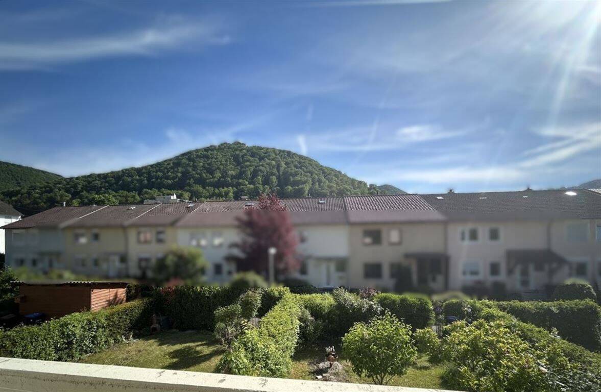 Blick vom Balkon 