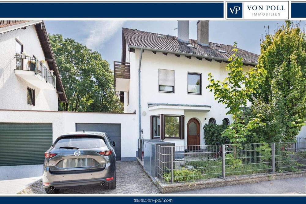 Thumbnail-Stilvolle Doppelhaushälfte in begehrter Wohnlage von Pasing