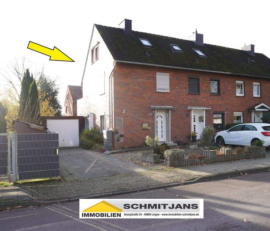 Thumbnail-Solides, sanierungsbedürftiges Reihenendhaus für Käufer mit handwerklichem Geschick