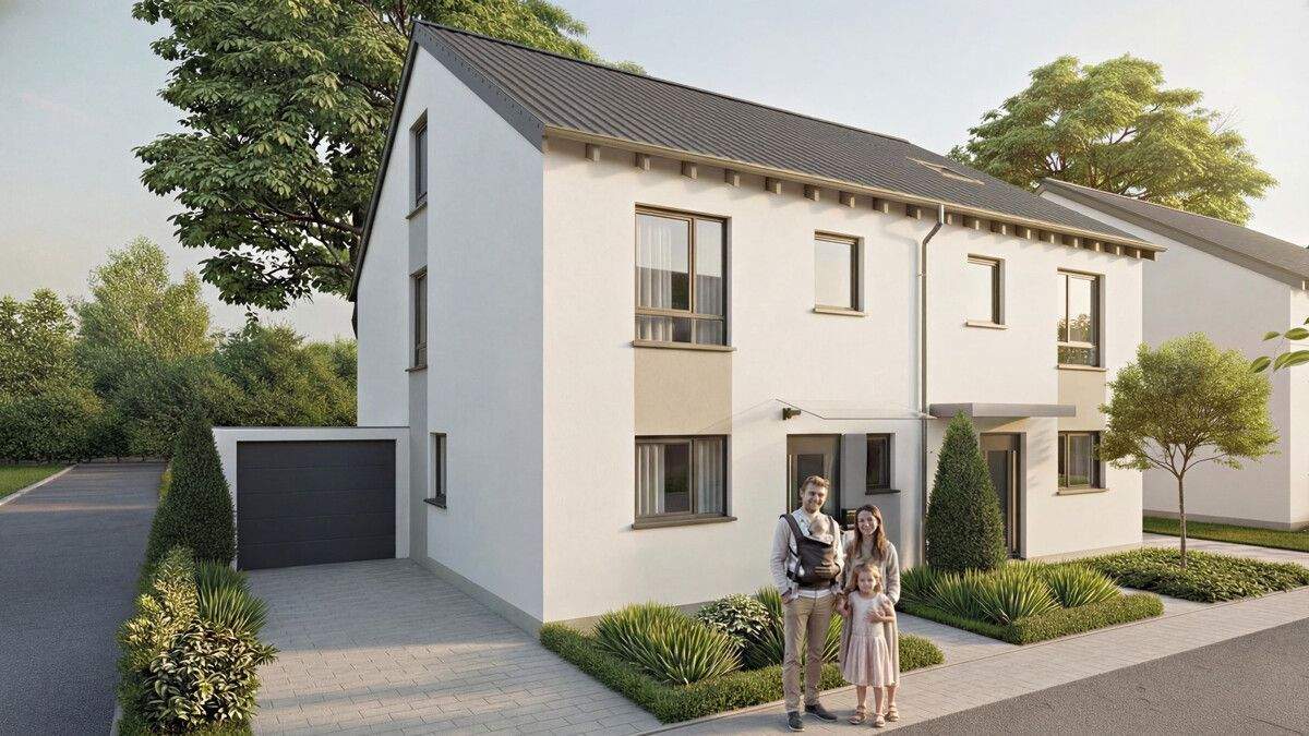 Thumbnail-Wohnen im Herzen von Voerde! Ihr modernes Zuhause - Doppelhaushälfte mit Ausbaureserve!