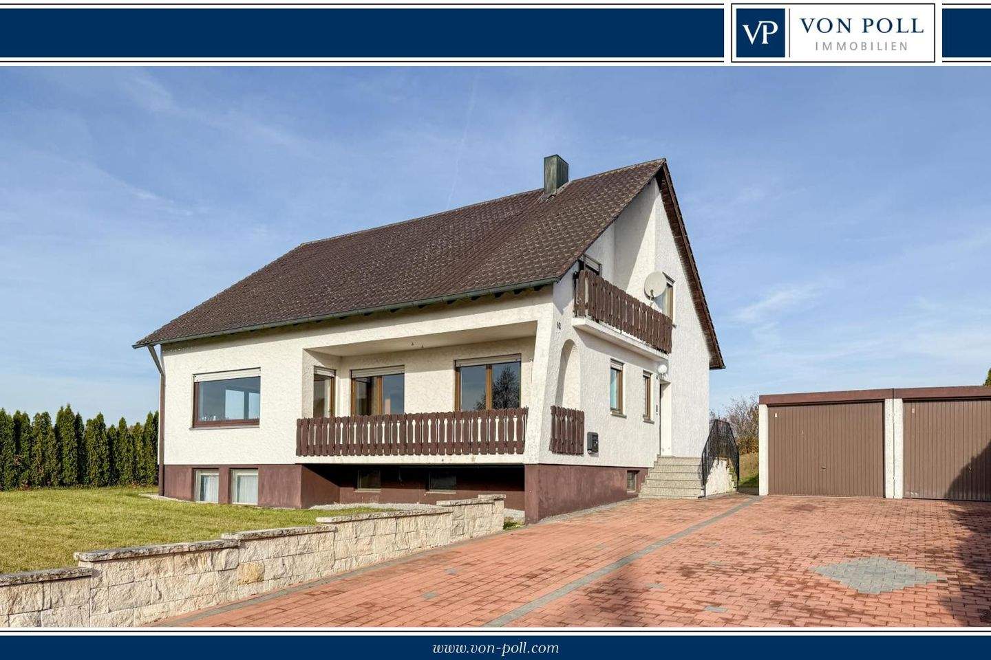 Thumbnail-Freistehendes gepflegtes Einfamilienhaus in Ortsrandlage mit großem Grundstück