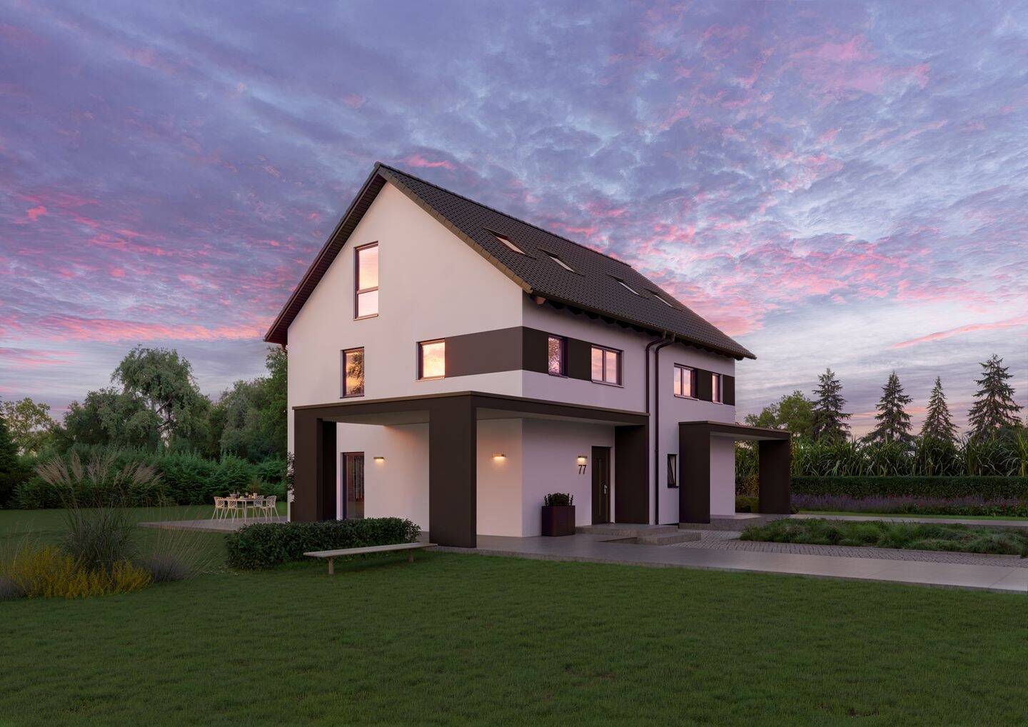 Thumbnail-Ihre Doppelhaushälfte inkl. Grundstück