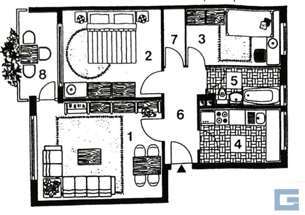 Thumbnail-Ruhig gelegen und verlässlich vermietet! - 2,5-Zimmer-Wohnung mit Balkon - Kiel-Suchsdorf
