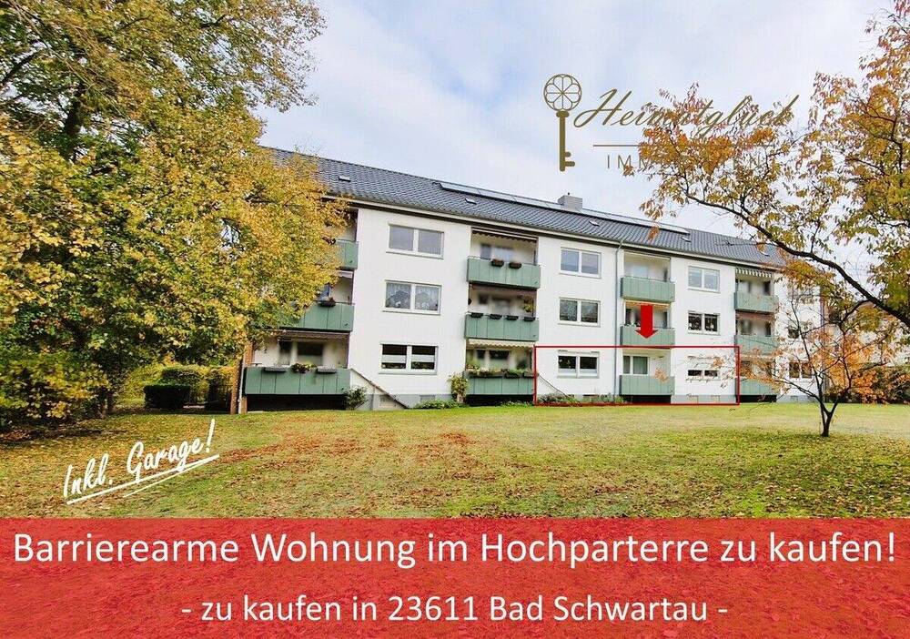 Thumbnail-*VERKAUFT* Barrierearme 2,5-Zimmer-Wohnung in Bad Schwartau zu kaufen!
