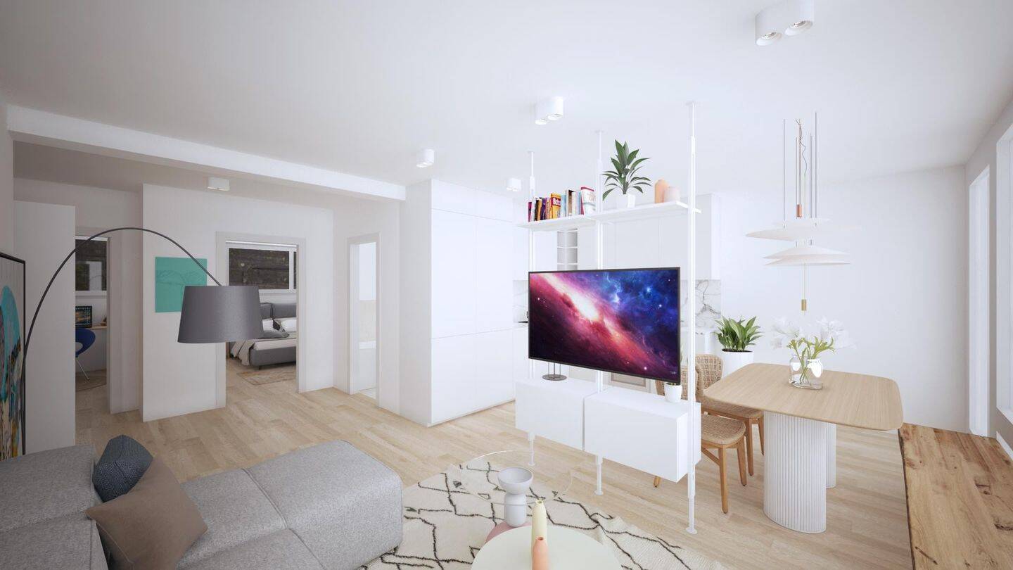 Thumbnail-Kernsanierte DG 3 Zi. Wohnung in Top-Lage mihome Architektur & Interior Design
