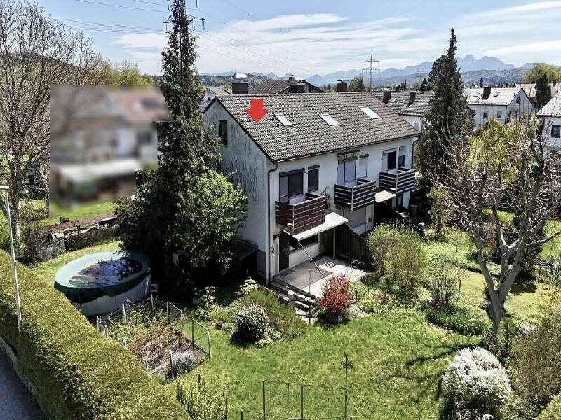 Thumbnail-Reiheneckhaus mit großen sonnigen Grundstück in Feldkirchen-Westerham, Sofort bezugsfrei