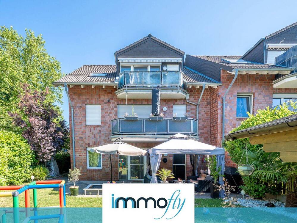 Thumbnail-3-Zimmer-Erdgeschosswohnung mit Gartenidylle - 77?m² Wohnqualität & Garage inklusive