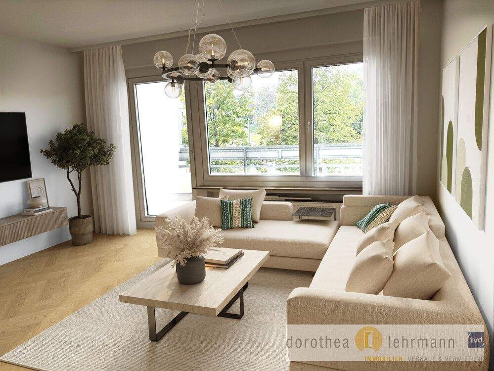 Thumbnail-Gonsenheim: Modernisierte, sofort verfügbare 1,5 Zimmer Wohnung mit Balkon und Top Anbindung
