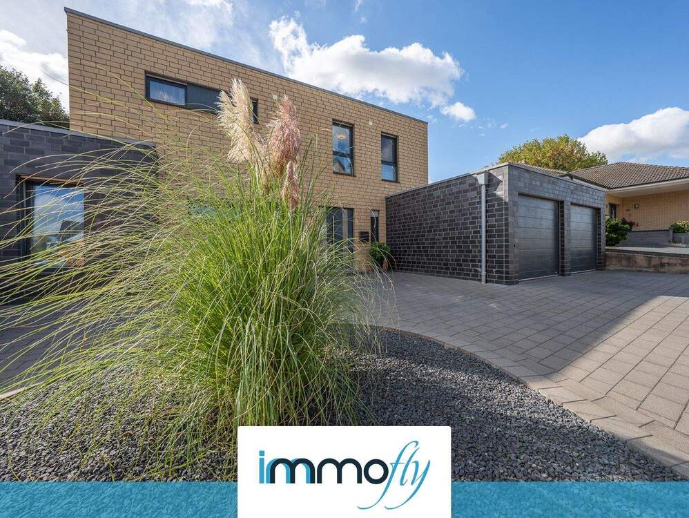 Thumbnail-Modernes Einfamilienhaus mit Einliegerwohnung in idyllischer Feldrandlage, Garten und Südterrasse