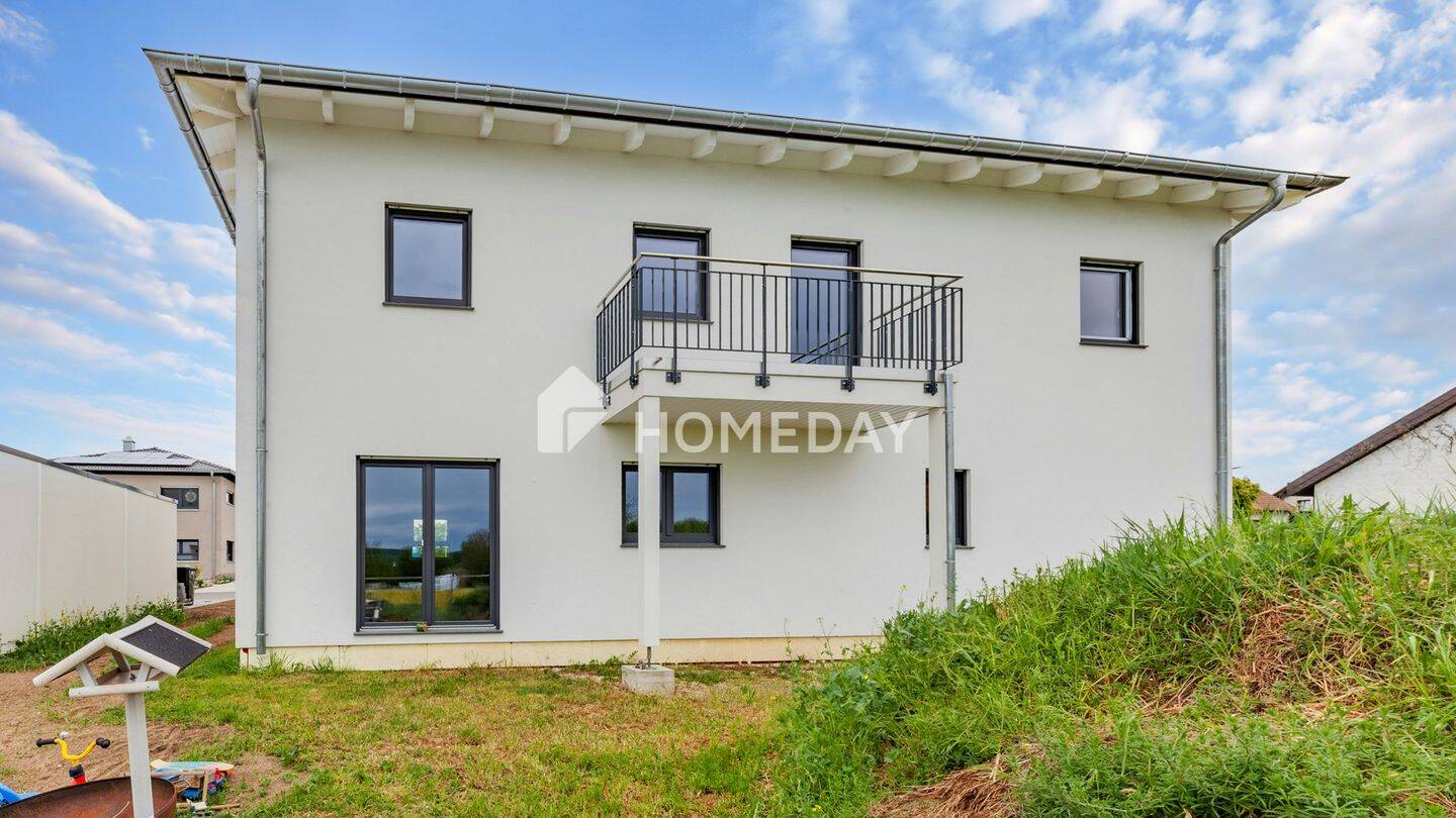 Thumbnail-Raum für Visionen - Modernes Einfamilienhaus im Rohbau mit großem Grundstück in ruhiger Lage