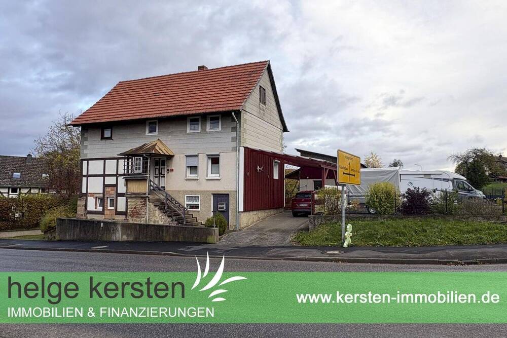 Thumbnail-Der Schein trügt - Liebevoll zurecht gemachtes Einfamilienhaus in Alheim-Baumbach sucht neue Eigentümer!