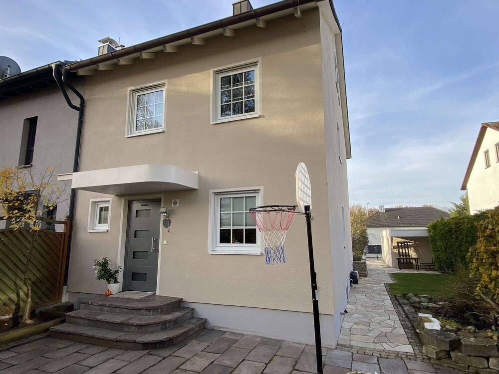 Thumbnail-Doppelhaushälfte mit schönem Garten in ruhiger Lage