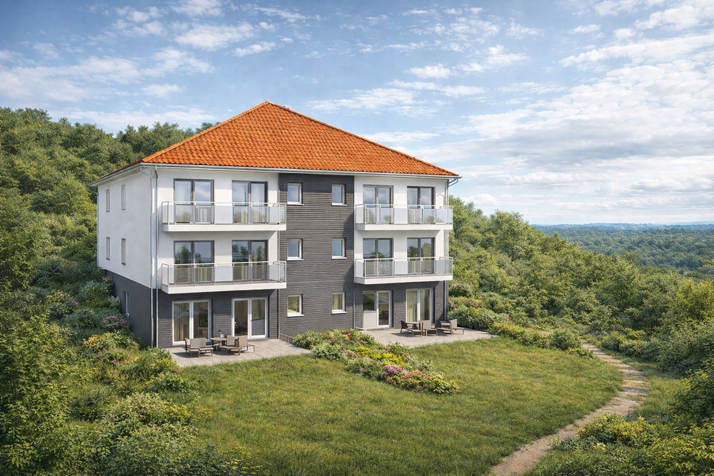Thumbnail-Neubau mit Panorama: Exklusive Wohnung im EG mit sonniger Terrasse und Garten