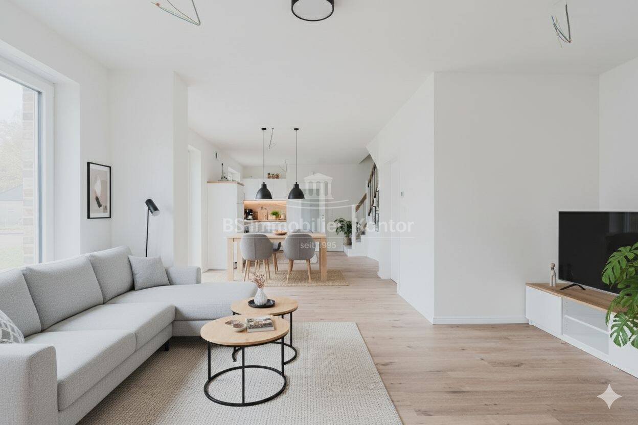 Thumbnail-DHH Neubau mit Carport in zentraler Lage von Ihrhove WE1