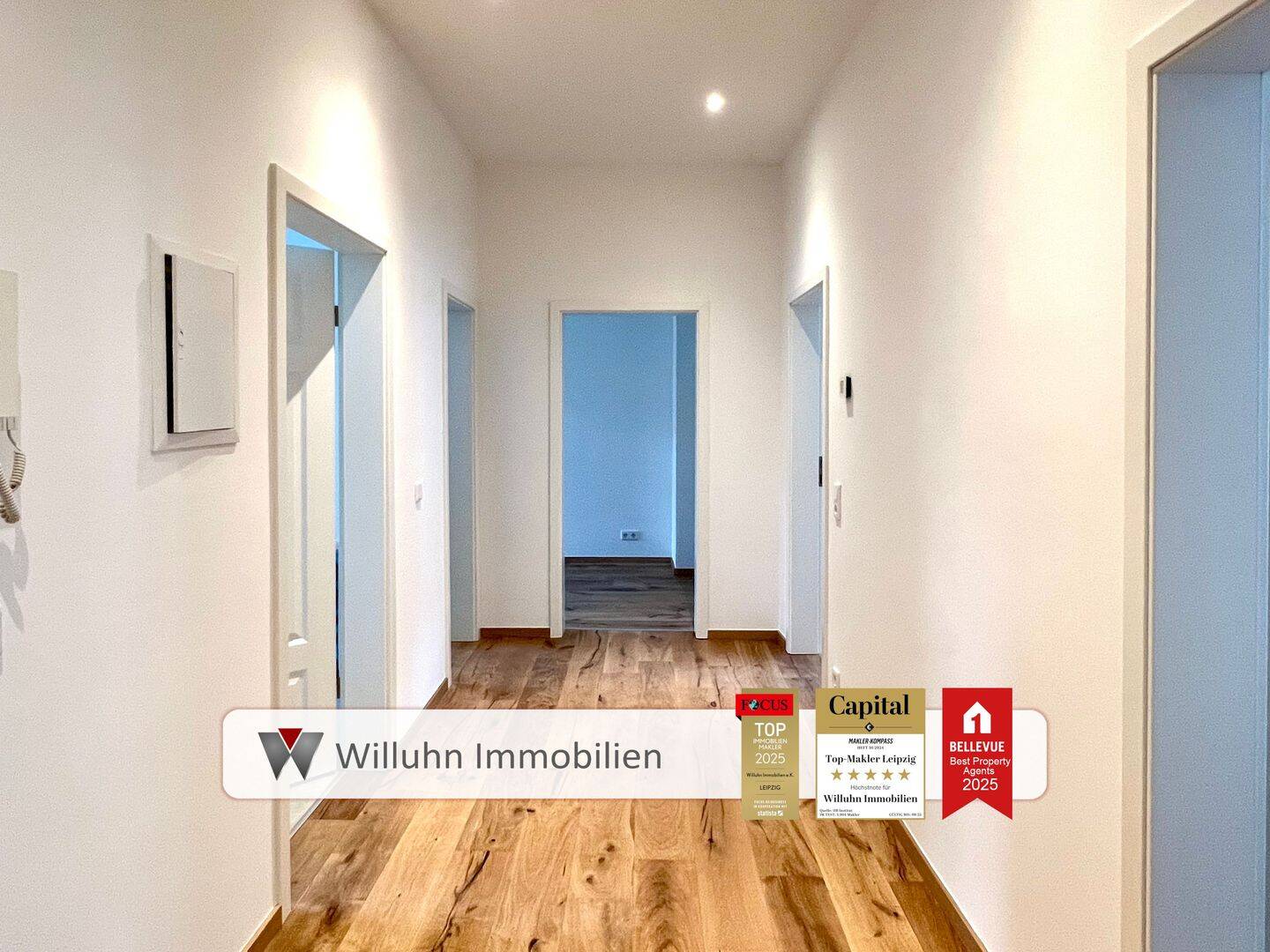 Thumbnail-Erstbezug | Hochwertig renovierte Drei-Zimmer-Wohnung | Fernwärme | Tageslichtbad | Fußbodenheizung