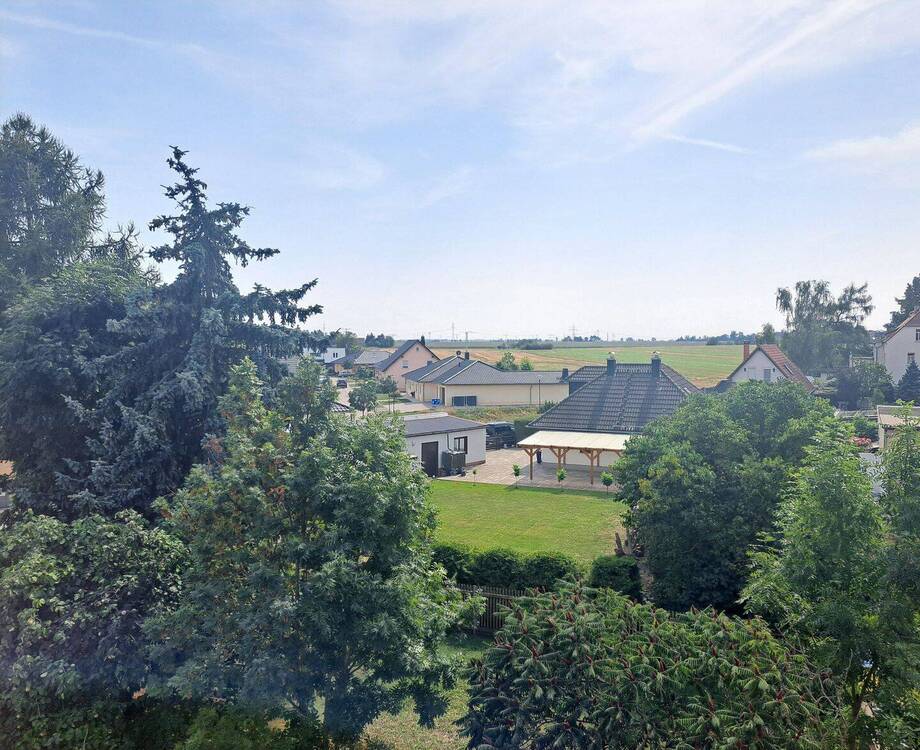 Ausblick vom Balkon