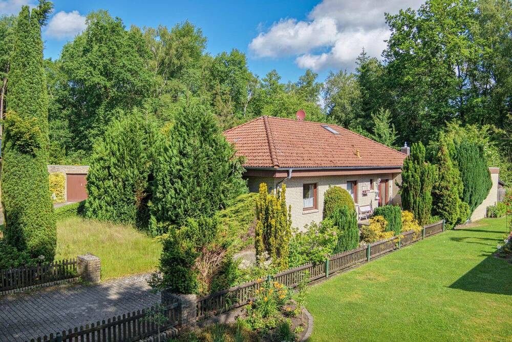 Thumbnail-Winkelbungalow - Idylle mit Kamin & Garage am Flüggenhofsee**