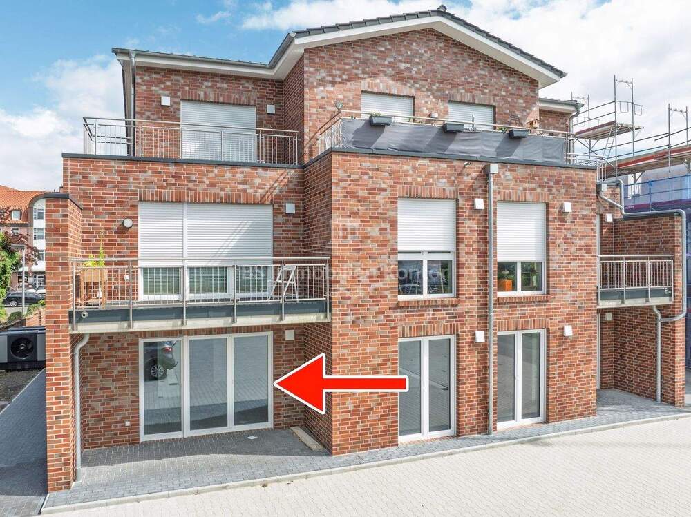 Thumbnail-Moderne, behindertengerechte Erdgeschosswohnung im Stadtkern von Papenburg - Erstbezug in Top-Lage