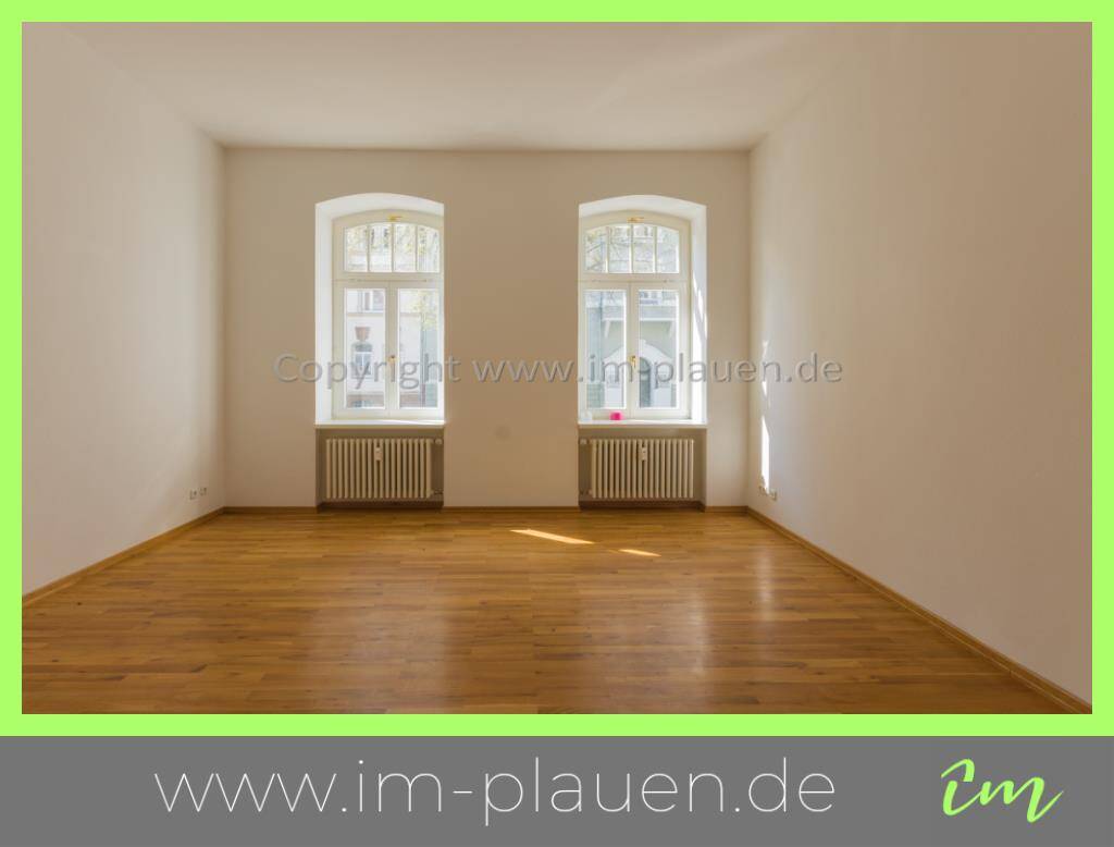 Thumbnail-Balkon - Badewanne - Parkettboden - renoviert | 2-Zimmer-Wohnung Plauen Seehaus