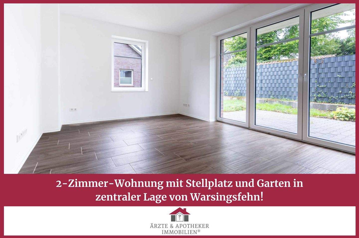 Thumbnail-2-Zimmer-Wohnung mit Stellplatz und Garten in zentraler Lage von Warsingsfehn!