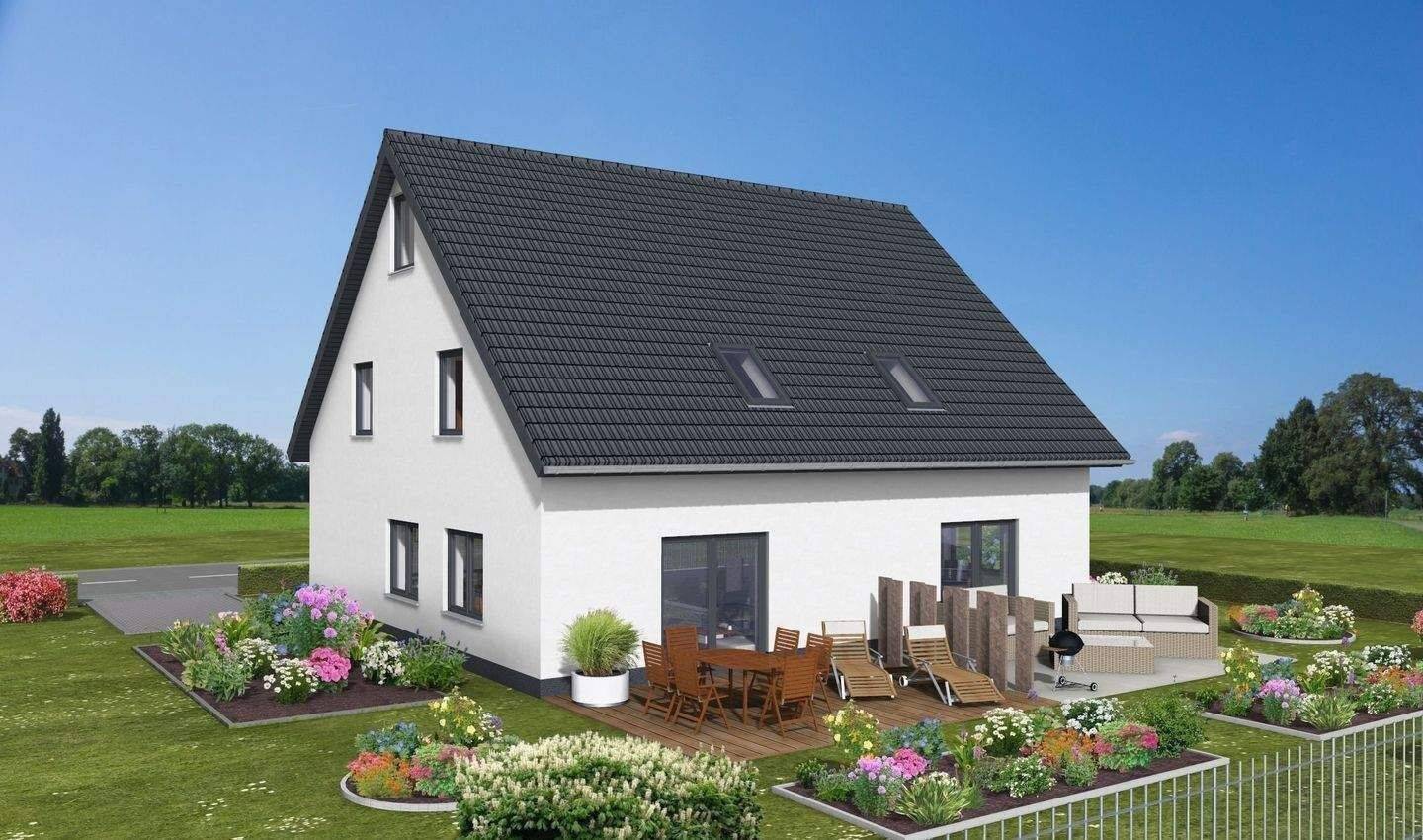 Thumbnail-+++NEUBAU+++ Moderne Doppelhaushälfte inklusive Grundstück in Stralsund zu verkaufen