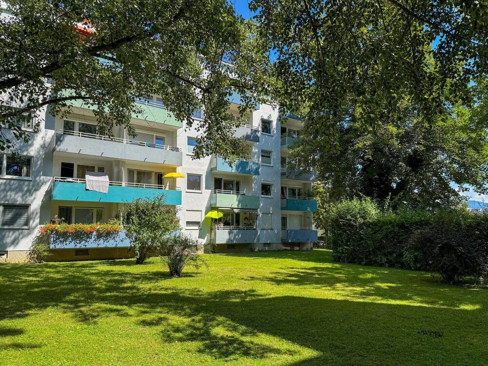 Thumbnail-Mitten im Zentrum! Perfekte 2-Zimmer-Wohnung mit Balkon und Blick ins Grüne!