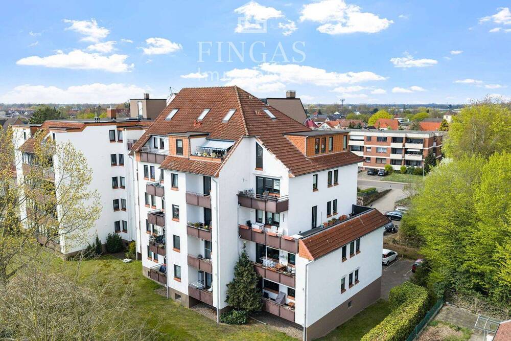 Thumbnail-RESERVIERT***Helle Zweizimmerwohnung mit Südbalkon und Fahrstuhl in Stuhr-Brinkum***