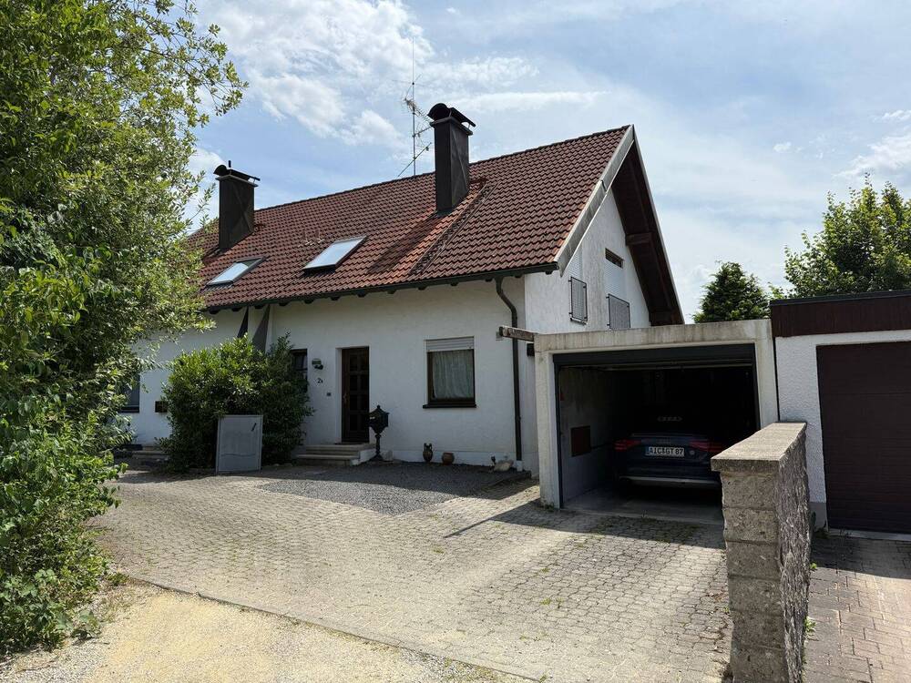 Thumbnail-Nette Doppelhaushälfte, ruhige Lage in Baindlkirch, Wintergarten, Garage