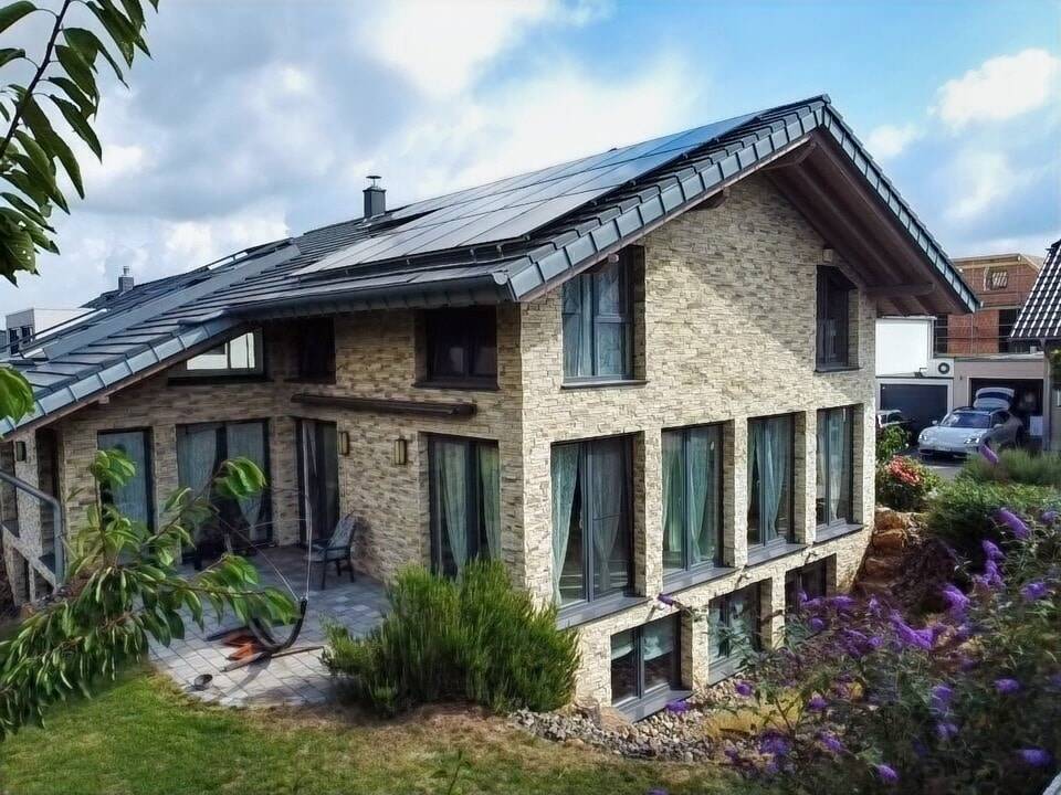 Hausansicht Gartenseite