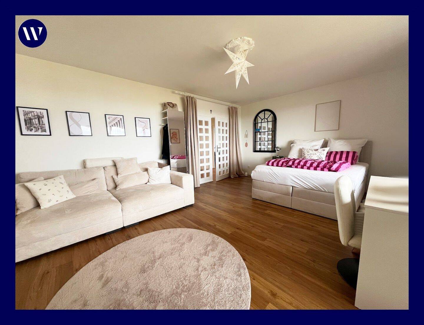 Thumbnail-Modernes Wohnglück mit viel Licht: 3 Zimmer mit Umlaufbalkon & Einbauküche, guter Schnitt, Aufzug