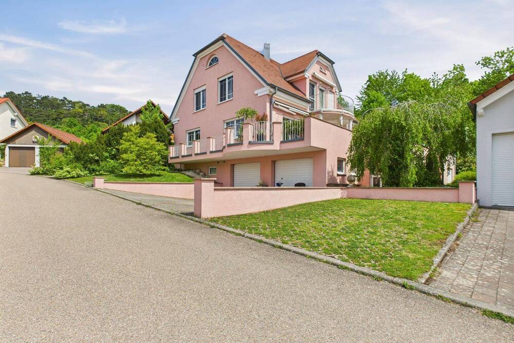 Blick aufs Haus