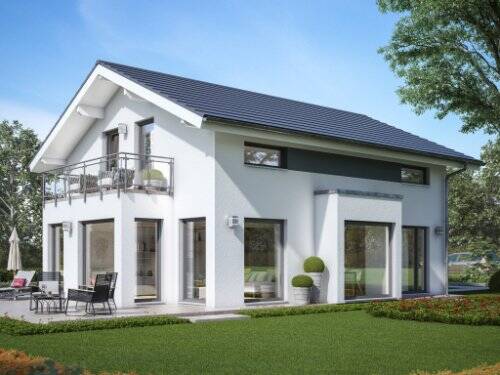 Modernes Traumhaus living