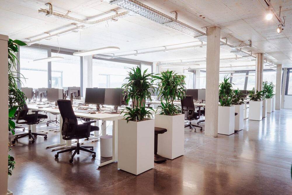 Thumbnail-Flexible Schreibtischplätze im modernen Büro Weissach-Flacht - 247 Zugang