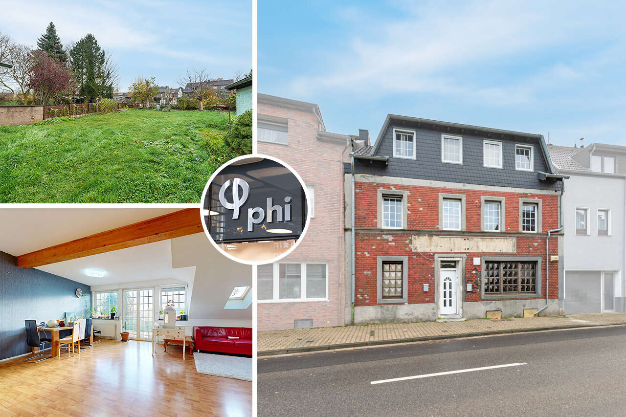 Thumbnail-PHI AACHEN - Solides Wohn- & Geschäftshaus mit erweiterbarem Wohnpotenzial in Würselen-Broichweiden!