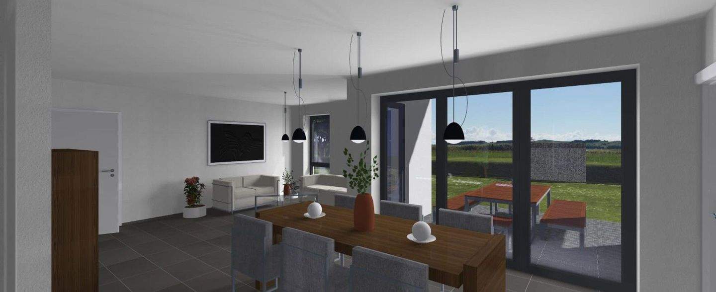 Thumbnail-Neubau Erstbezug Barrierefreier Bungalow Haus mit eigenem Garten