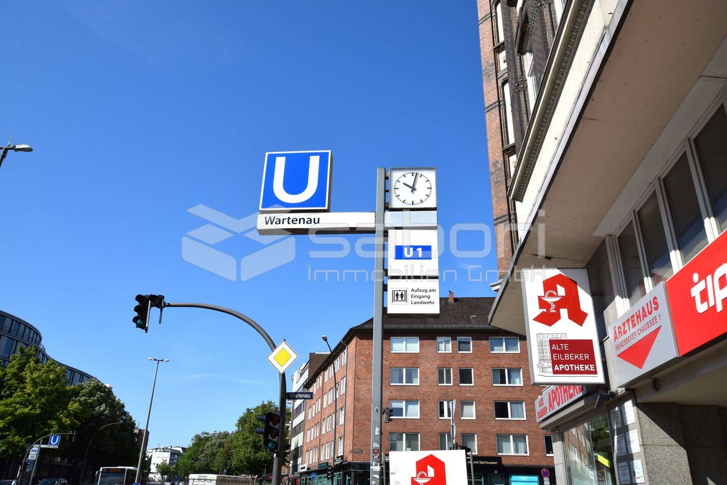 Thumbnail-attraktives Büro in Hamburg - auf zwei Ebenen mit zwei Stellplätzen direkt an der U-Bahn